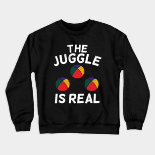 Juggler Toss Juggling Circus Crewneck Sweatshirt